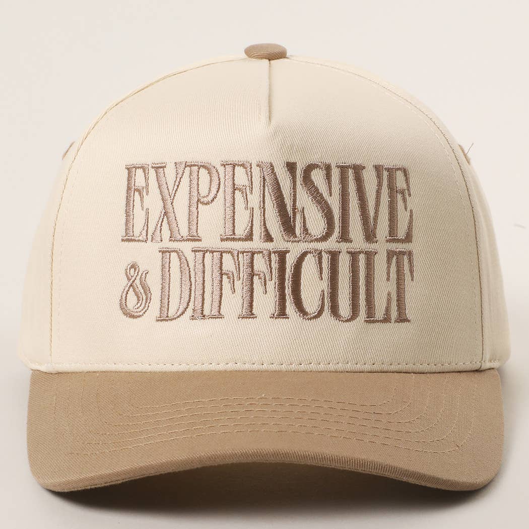 Expensive & Difficult Baseball Cap