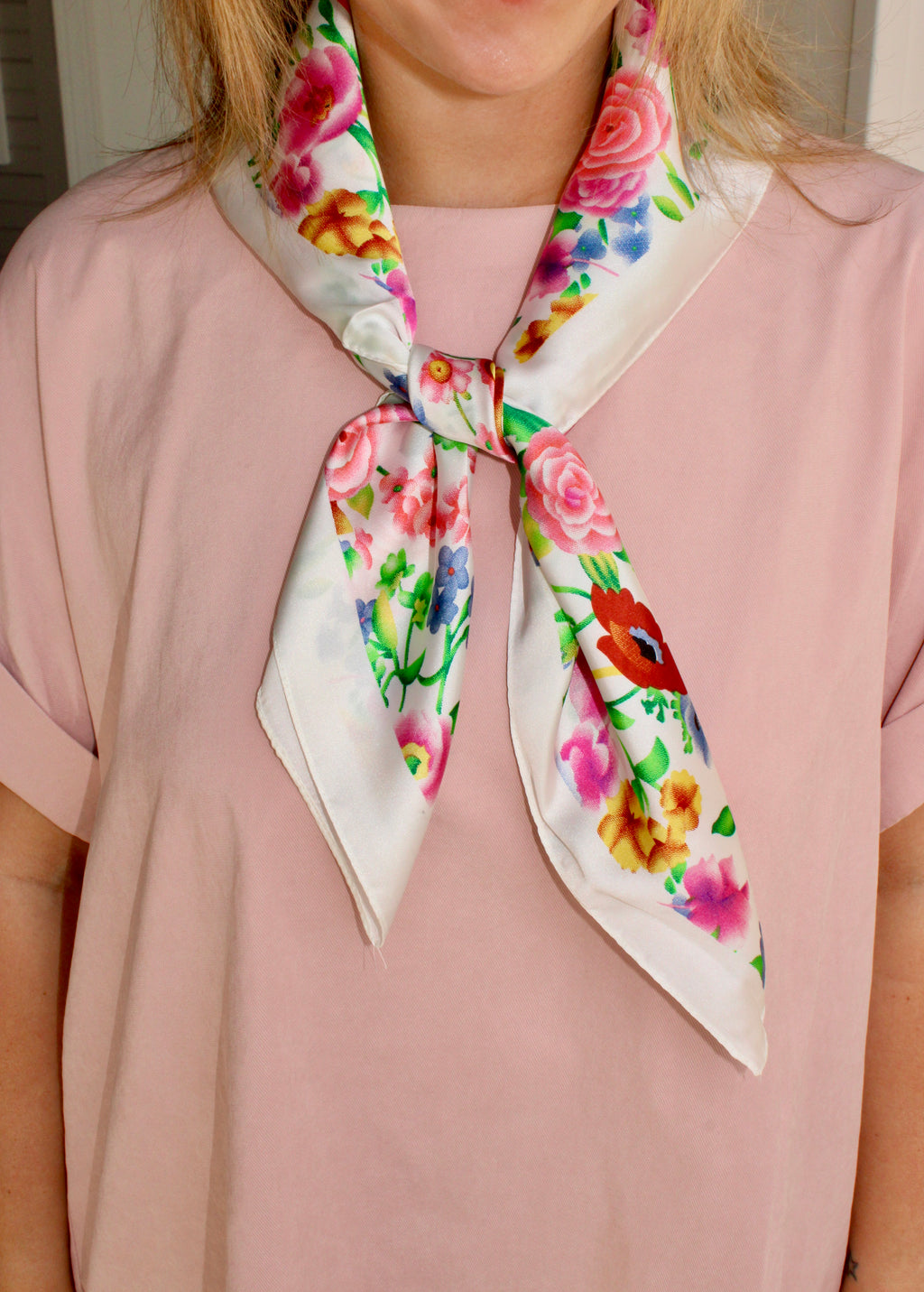 Floral Bandana Scarf