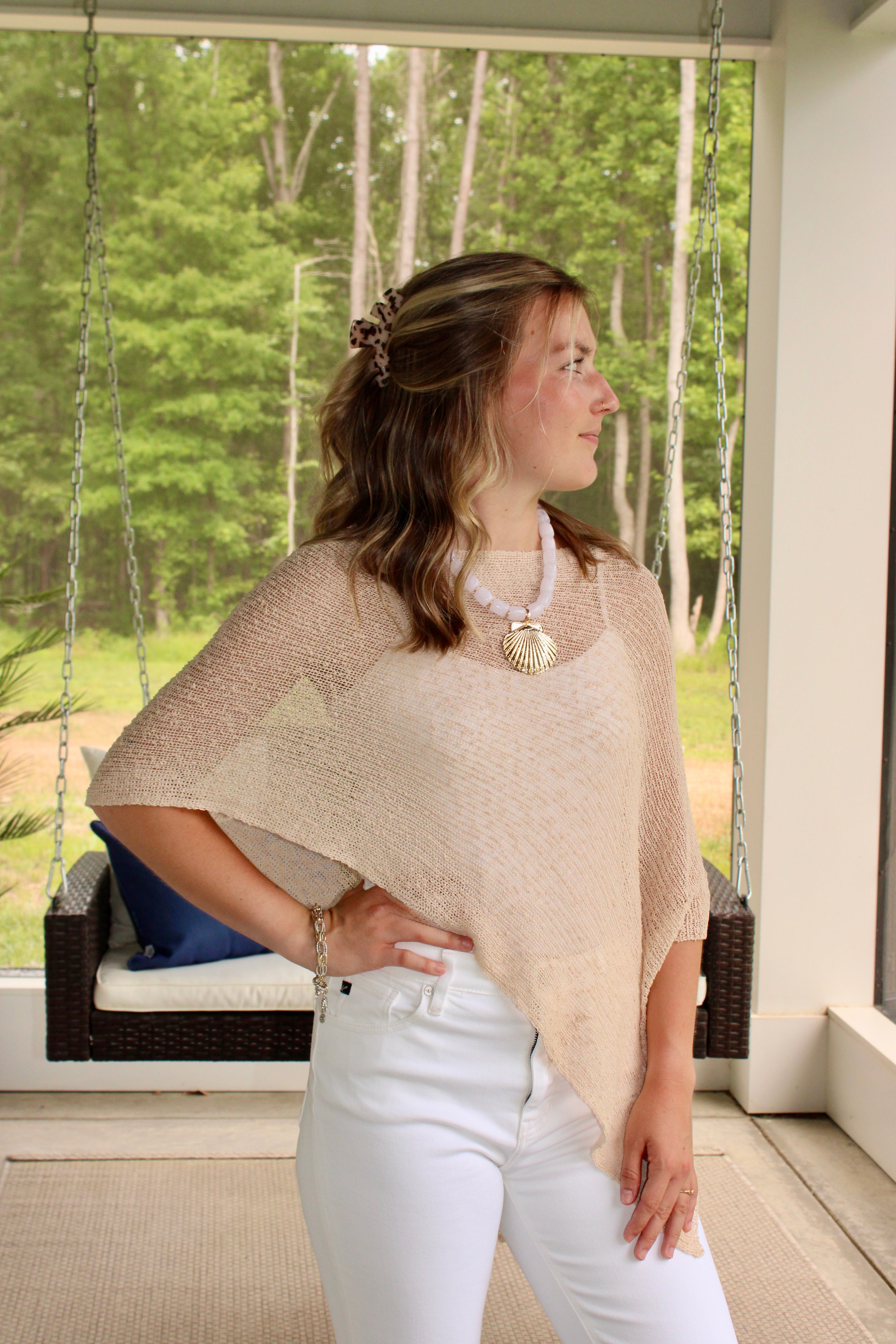 Kure Poncho: Natural