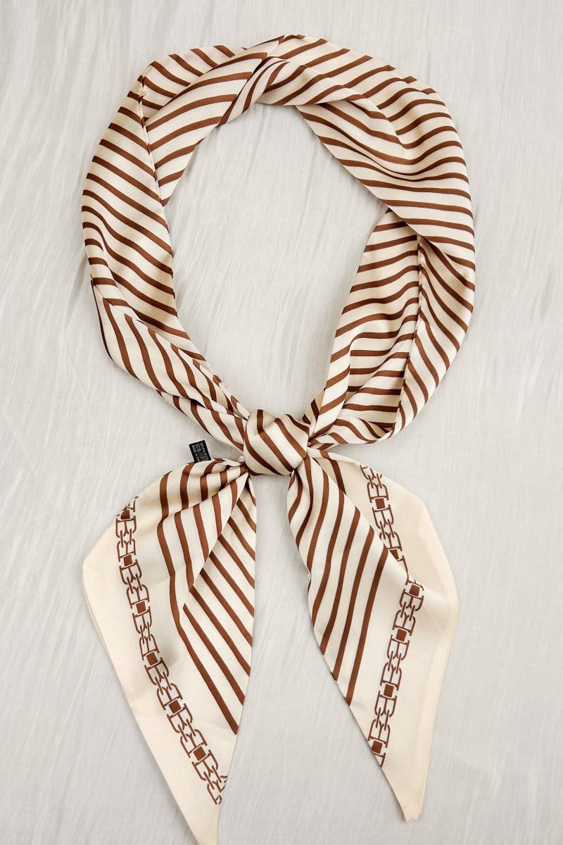 Cream Bandana Scarf