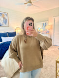 Nikki Pullover: Mocha