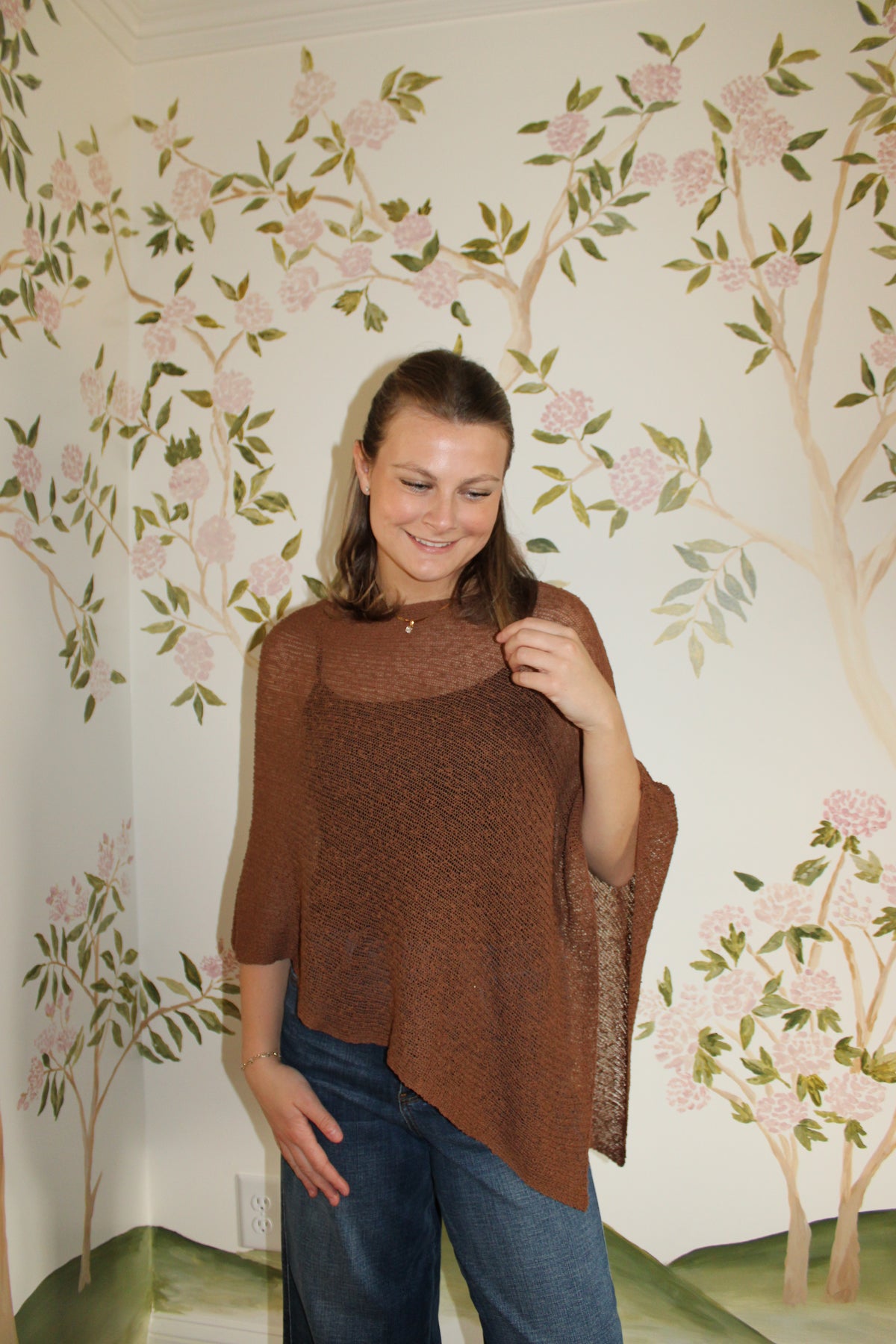 Kure Poncho: Brown