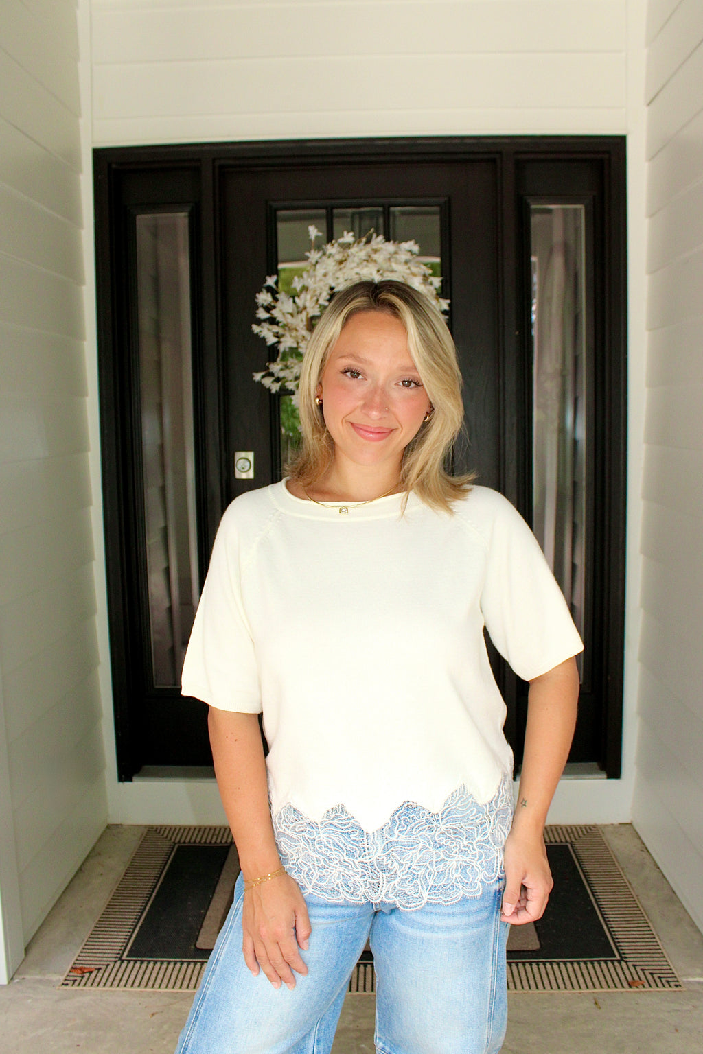 Shoreline Lace Blouse