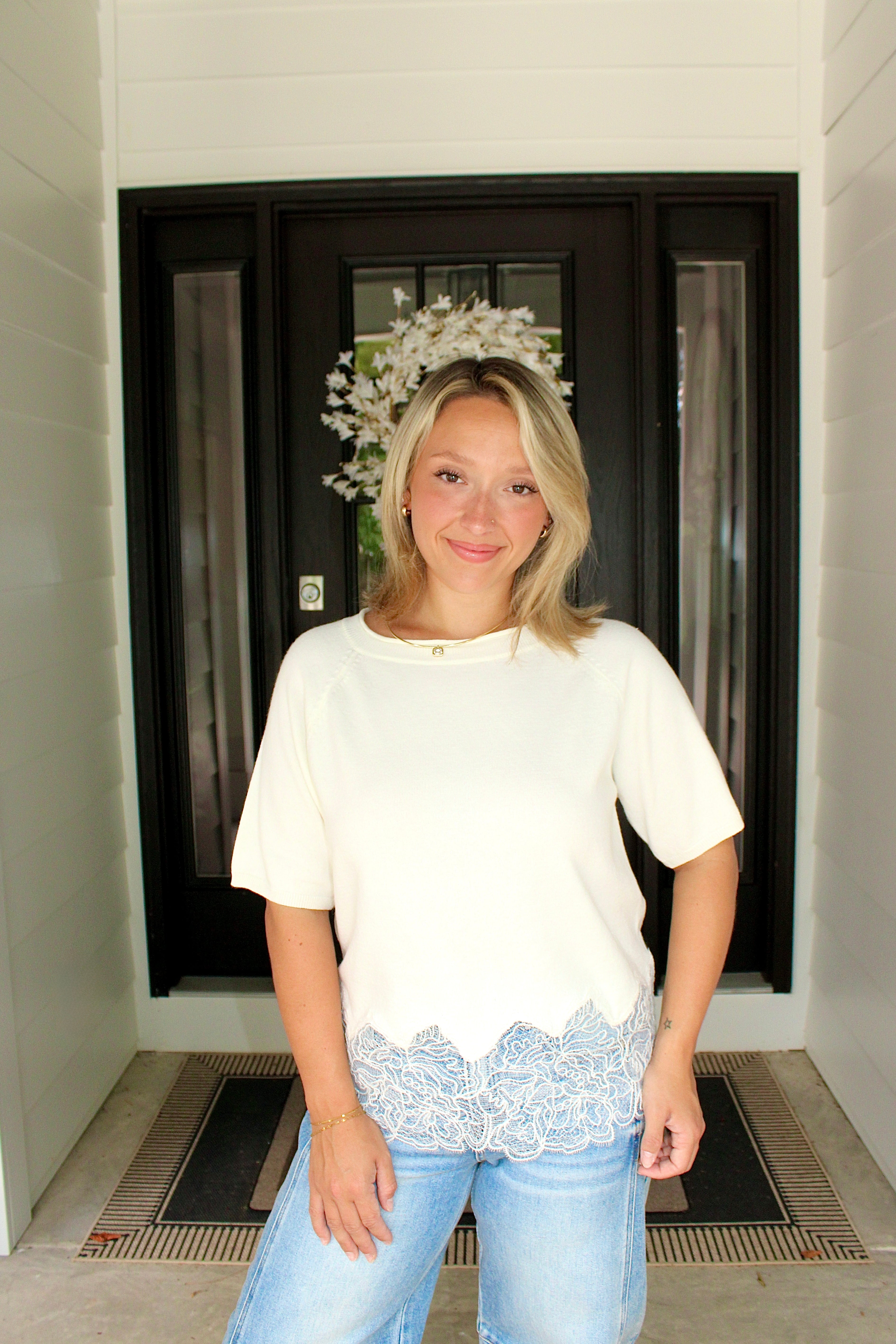 Shoreline Lace Blouse
