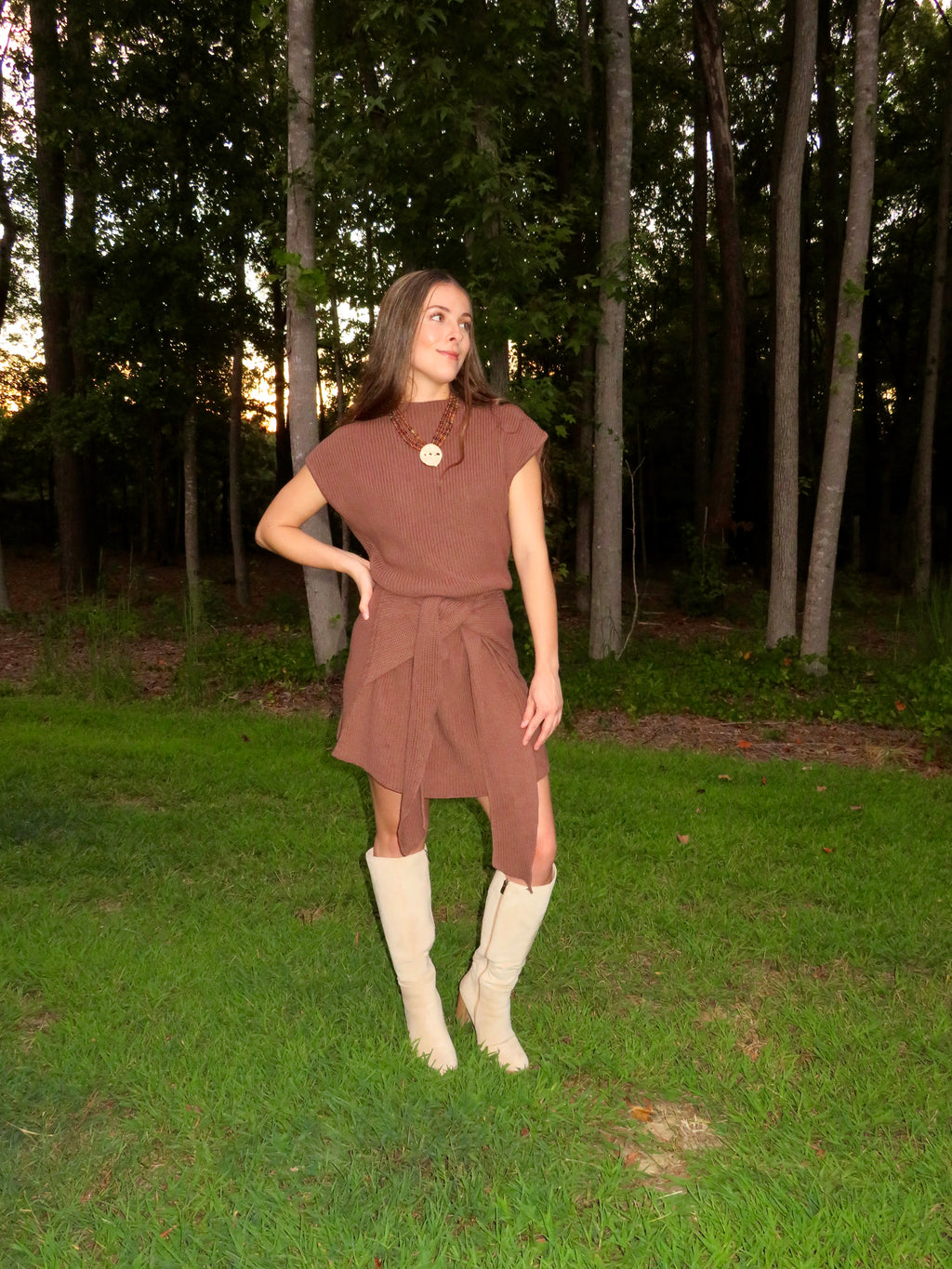 Tie the Knot Sweater Dress