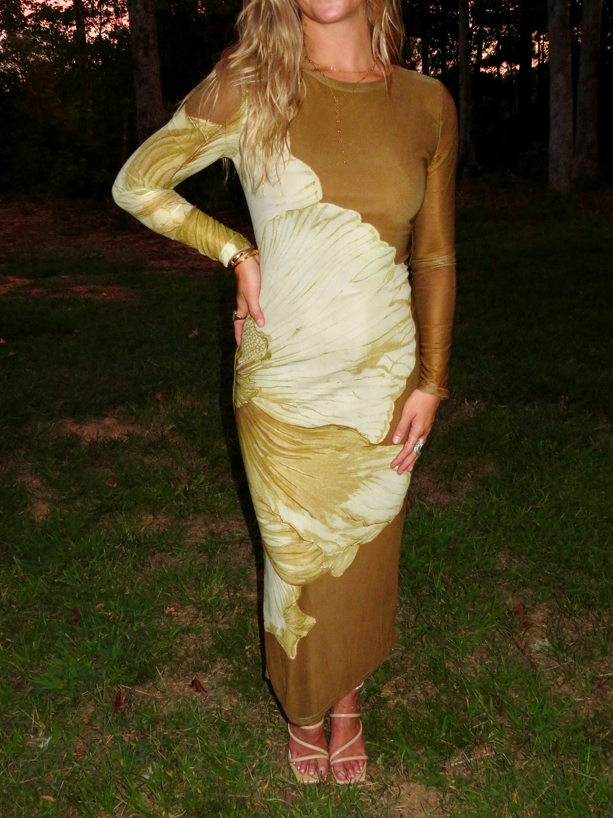Carlee Mesh Midi