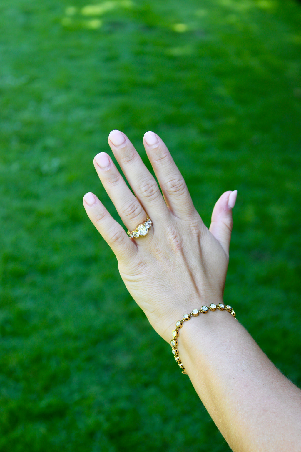 Iris Rinestone Bracelet