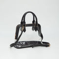 Charm Clear Bag: Black