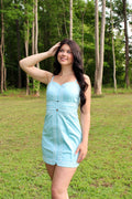 The Magnolia Dress: Blue