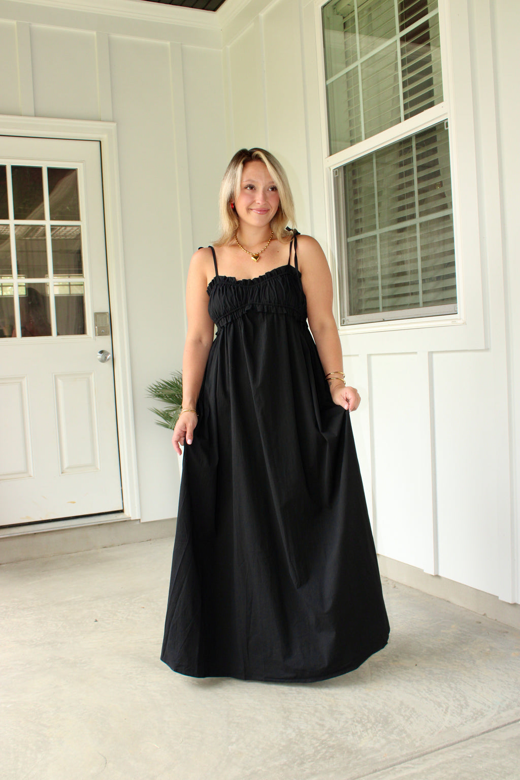 Everyday Maxi Dress: Black