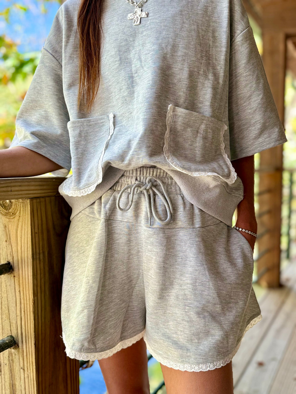 Eyelet Lace Shorts