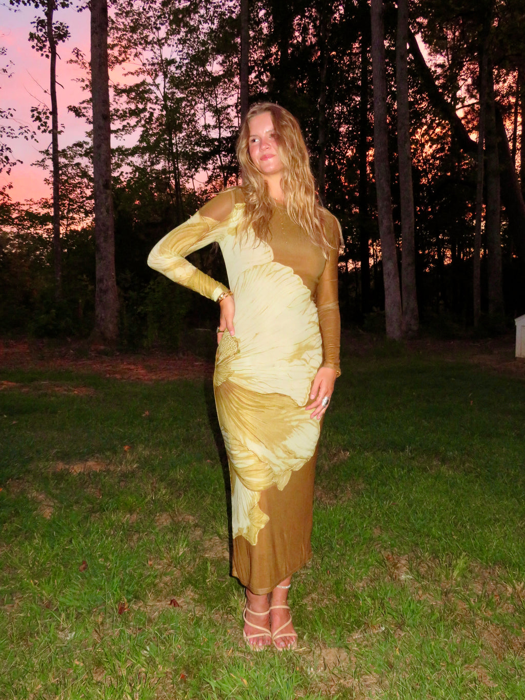 Carlee Mesh Midi