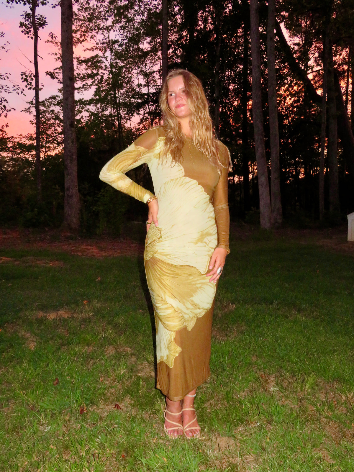 Carlee Mesh Midi