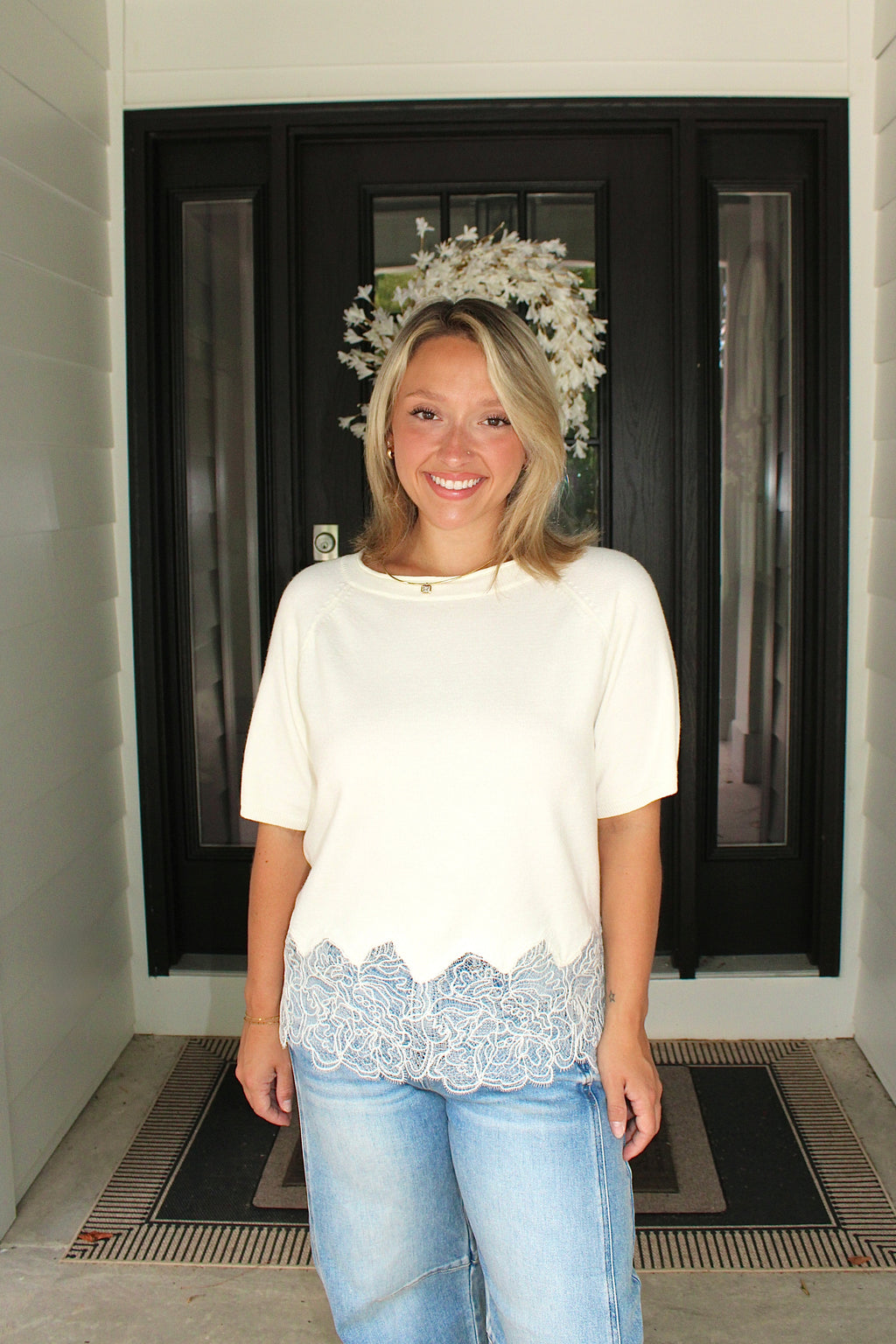 Shoreline Lace Blouse