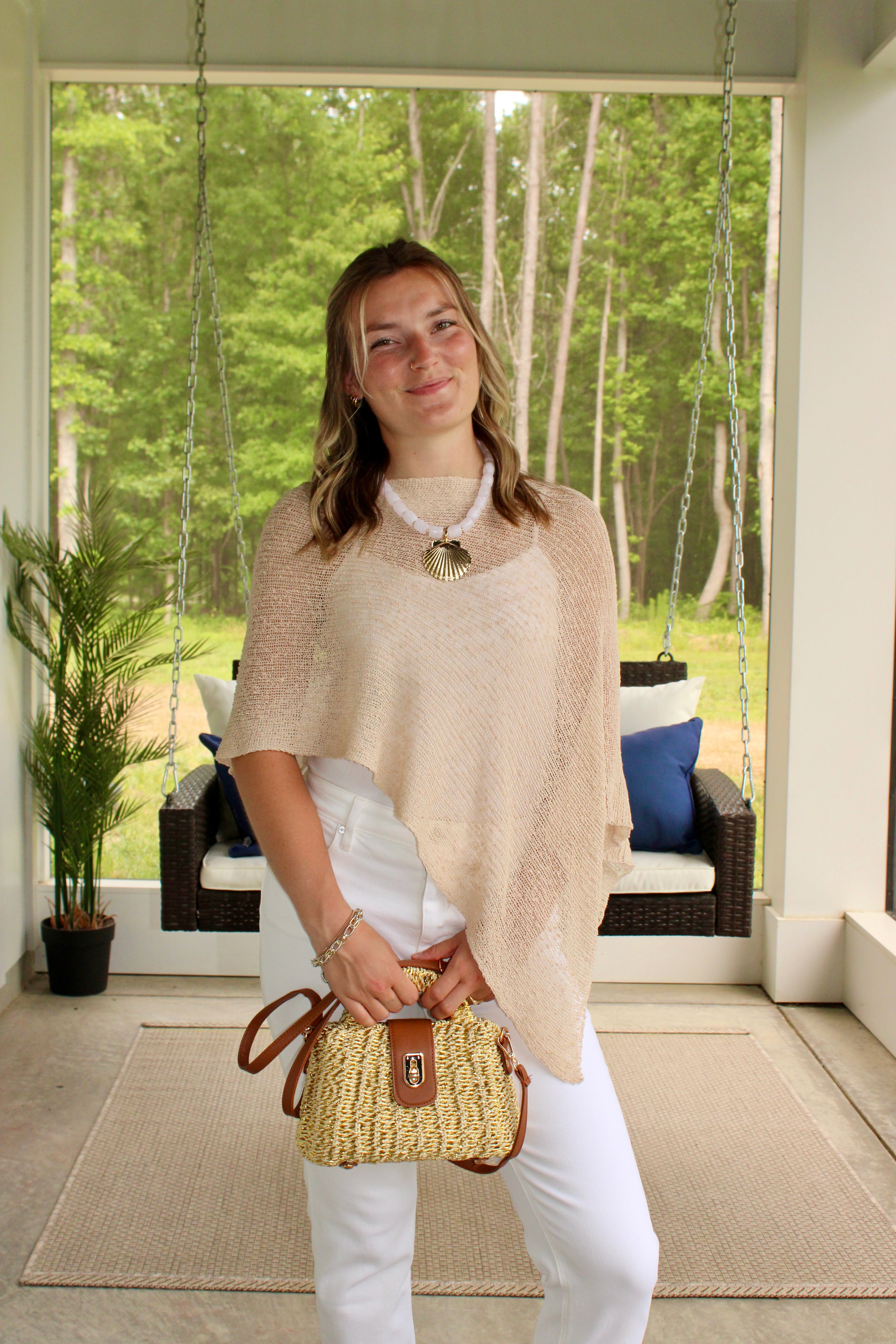 Kure Poncho: Natural