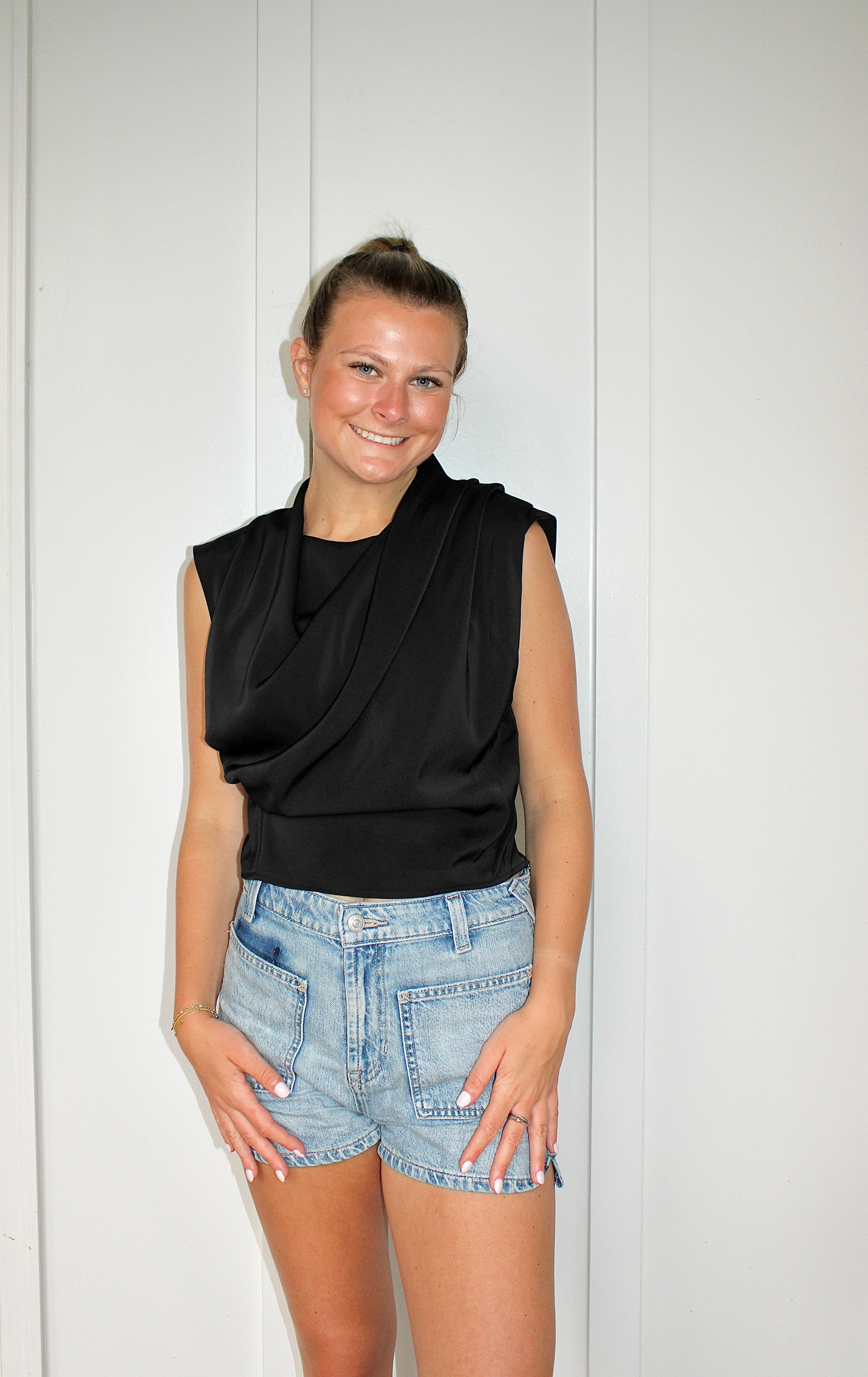 Satin Seabreeze Blouse