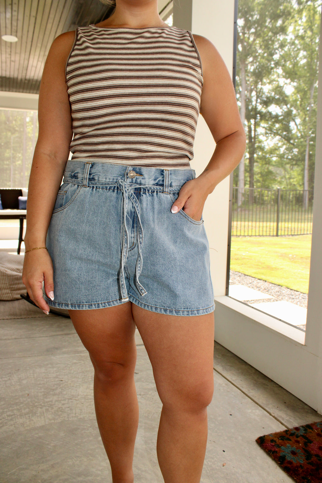 High Tide Denim Shorts