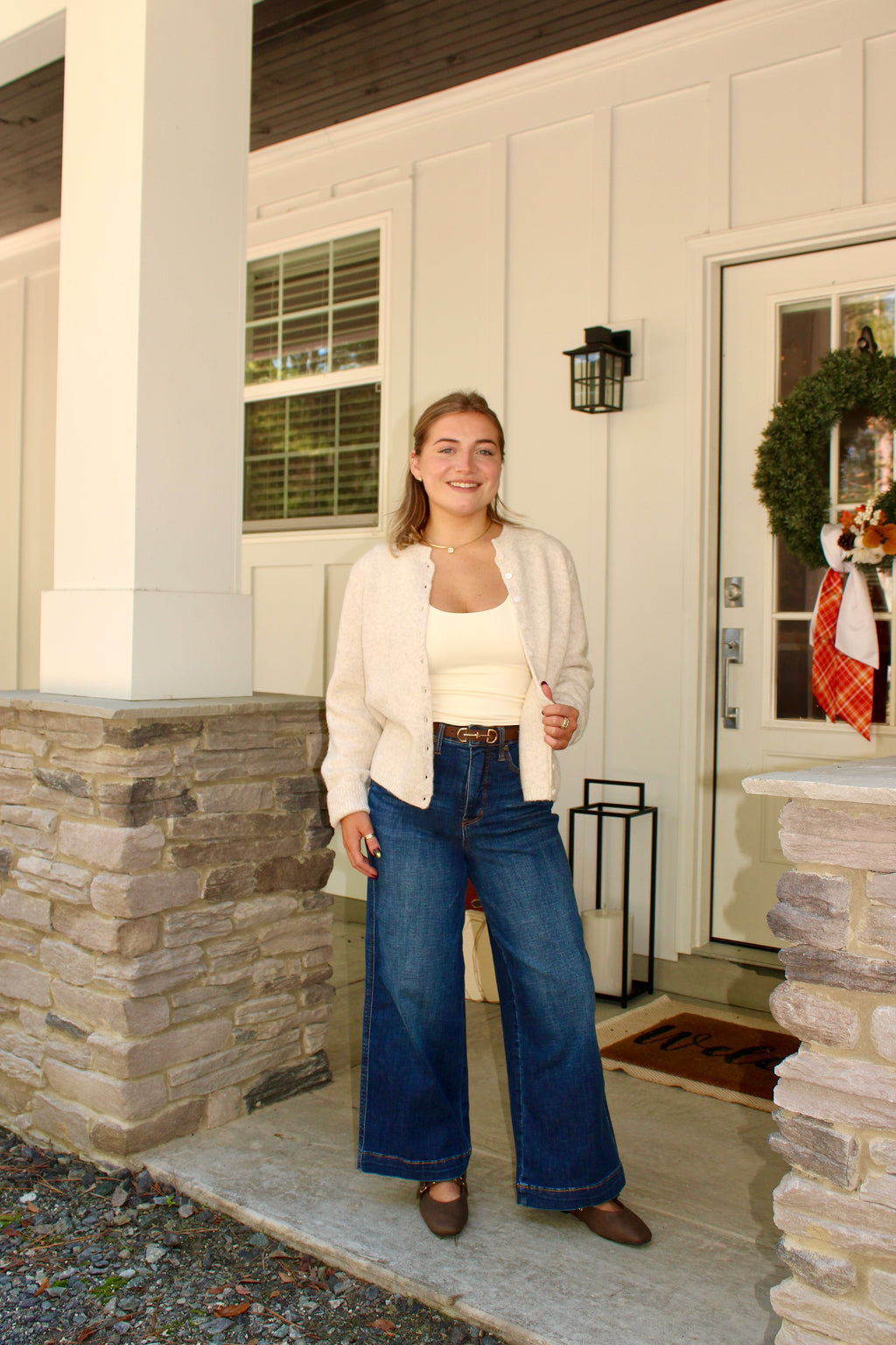 Freedom Knit Cardigan: Oatmeal