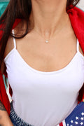 Bezel Stone Necklace