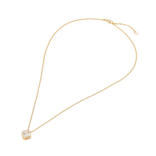 Bezel Stone Necklace